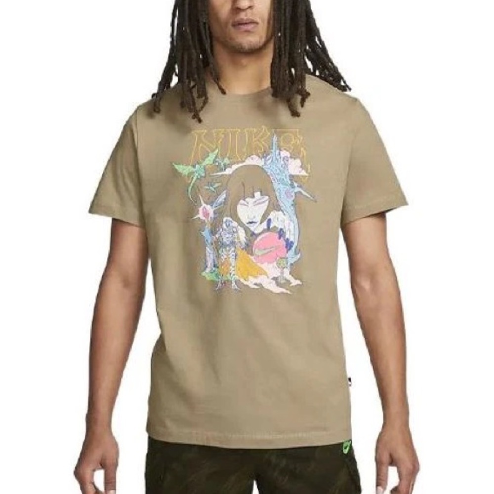 Nike Sportswear Men's Graphic Fantasy Wizard Tee T-Shirt Size Large